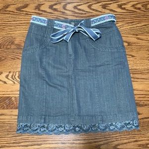 Jean Skirt